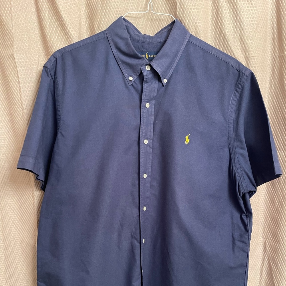 Ralph Lauren Button Down - Blue